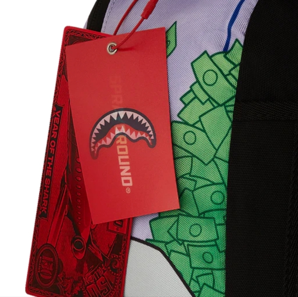 Sprayground Spongebob Crew Money Bath Backpack - Picture 10 of 11